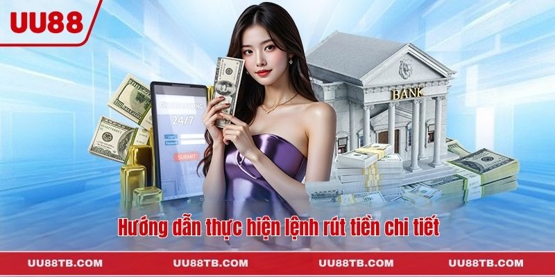 Hướng dẫn thực hiện lệnh rút tiền chi tiết